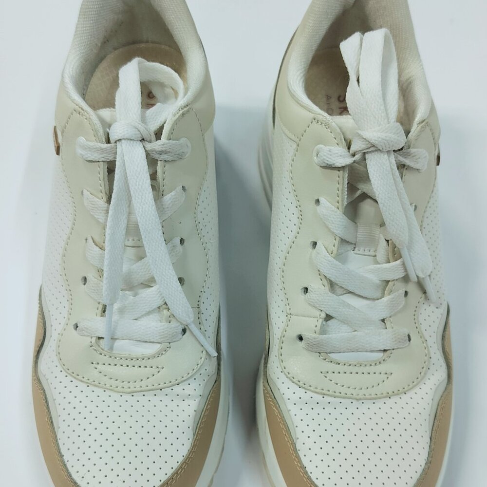Skechers Million Air – Hotter Air Women's Wedge Sneakers Beige/White